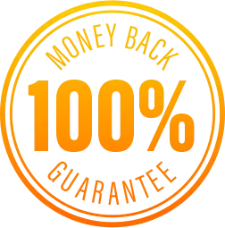 100Percent refund policy with 60days
